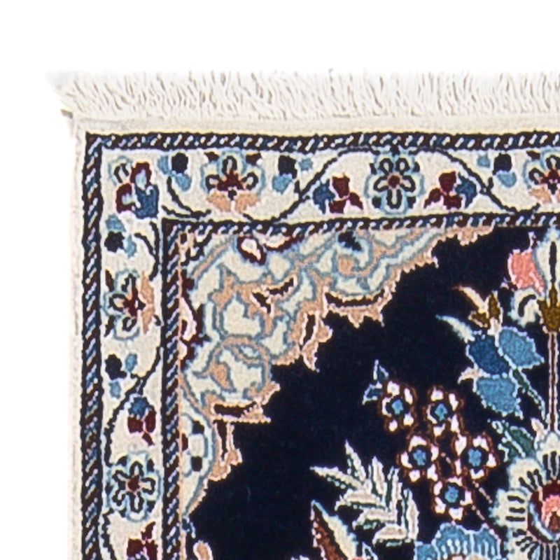 Loper Perzisch tapijt - Nain - Premium - 202 x 46 cm - donkerblauw