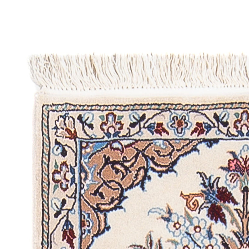 Loper Perzisch tapijt - Nain - Premium - 203 x 48 cm - crème