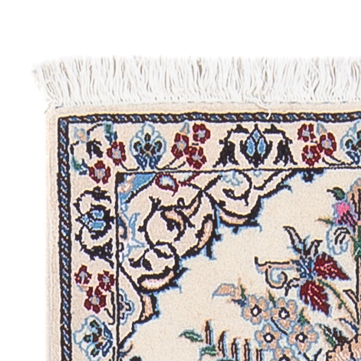 Loper Perzisch tapijt - Nain - Premium - 194 x 48 cm - crème