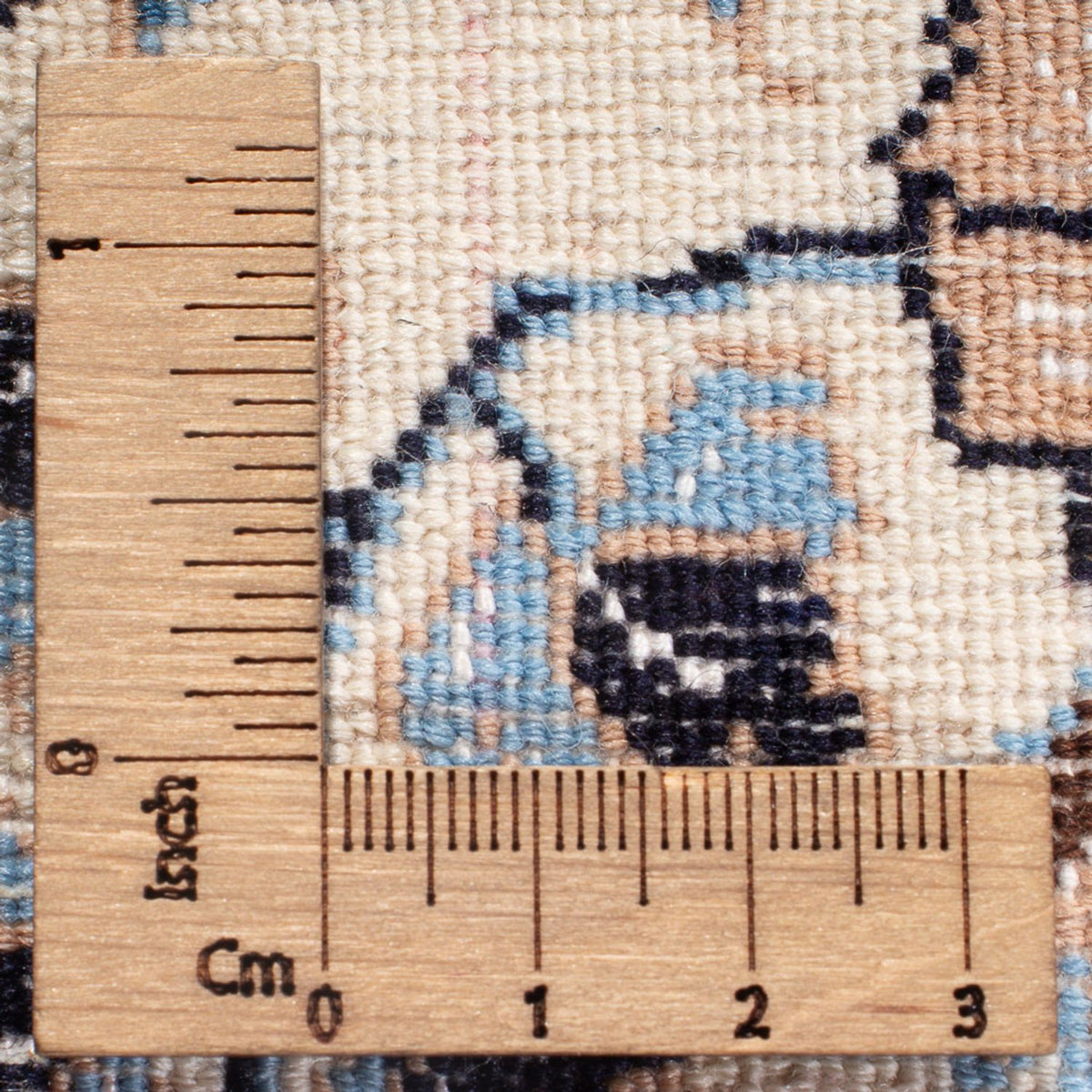 Loper Perzisch tapijt - Nain - Premium - 194 x 48 cm - crème