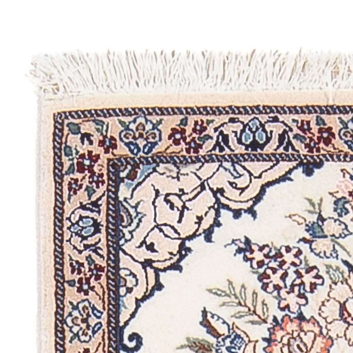 Loper Perzisch tapijt - Nain - Premium - 155 x 48 cm - crème