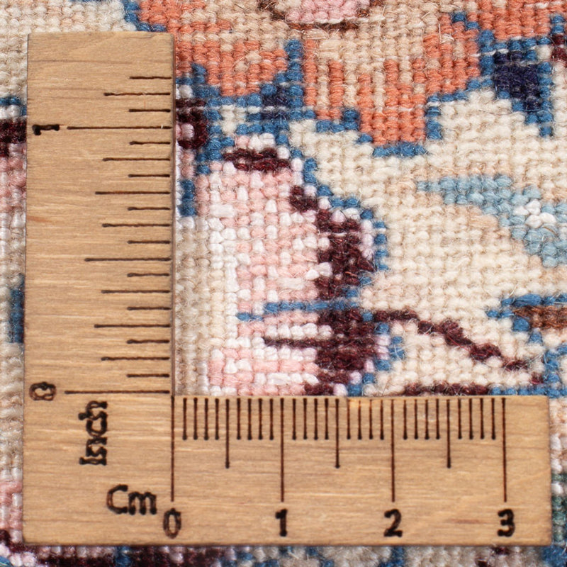 Loper Perzisch tapijt - Nain - Premium - 155 x 48 cm - crème