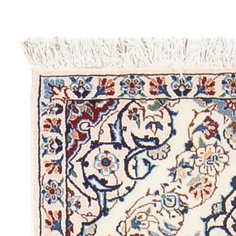 Loper Perzisch tapijt - Nain - Premium - 153 x 46 cm - crème