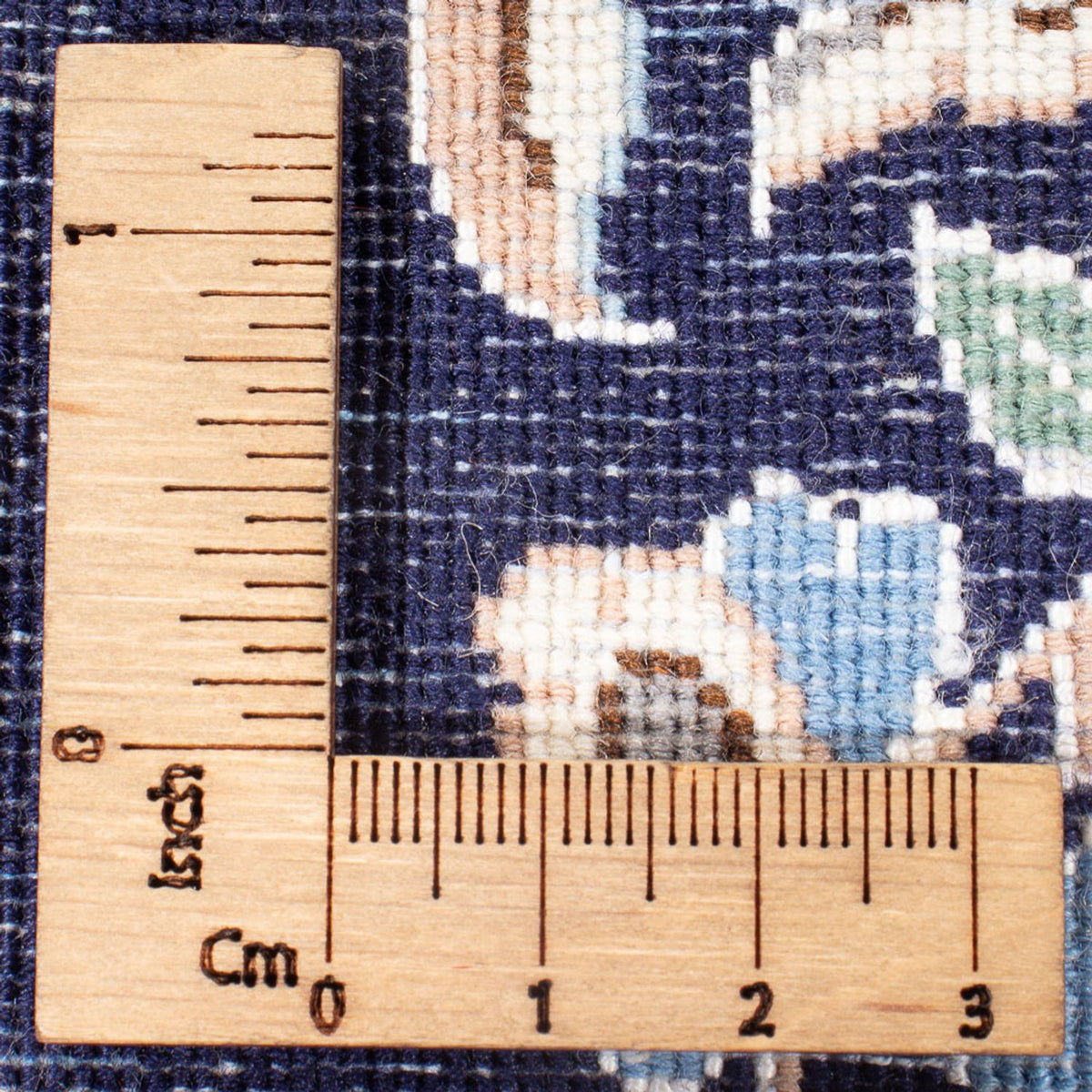 Loper Perzisch tapijt - Nain - Premium - 156 x 50 cm - donkerblauw