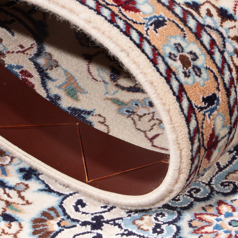 Loper Perzisch tapijt - Nain - Premium - 150 x 50 cm - crème