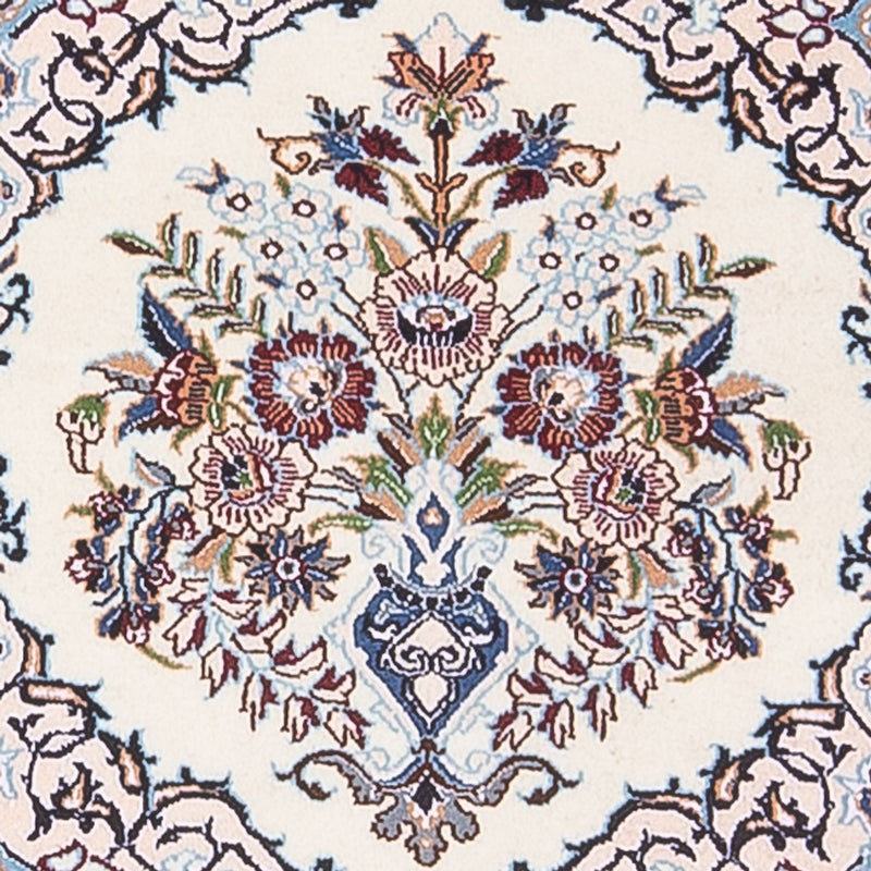 Loper Perzisch tapijt - Nain - Premium - 196 x 52 cm - crème