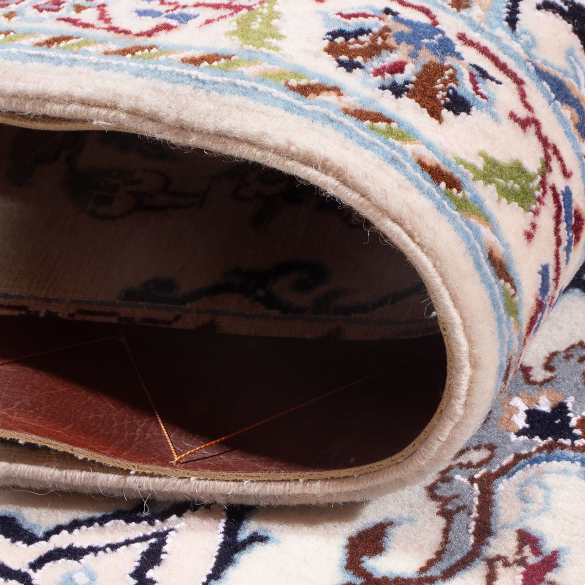 Loper Perzisch tapijt - Nain - Premium - 196 x 52 cm - crème