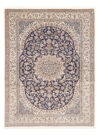 Perzisch tapijt - Nain - Premium - 188 x 130 cm - donkerblauw