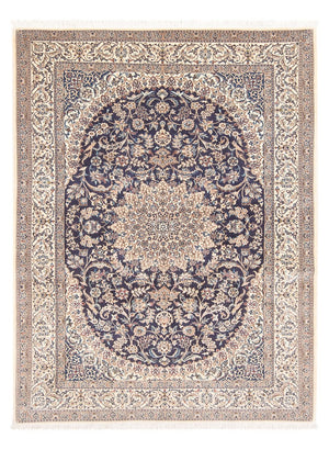 Perzisch tapijt - Nain - Premium - 188 x 130 cm - donkerblauw