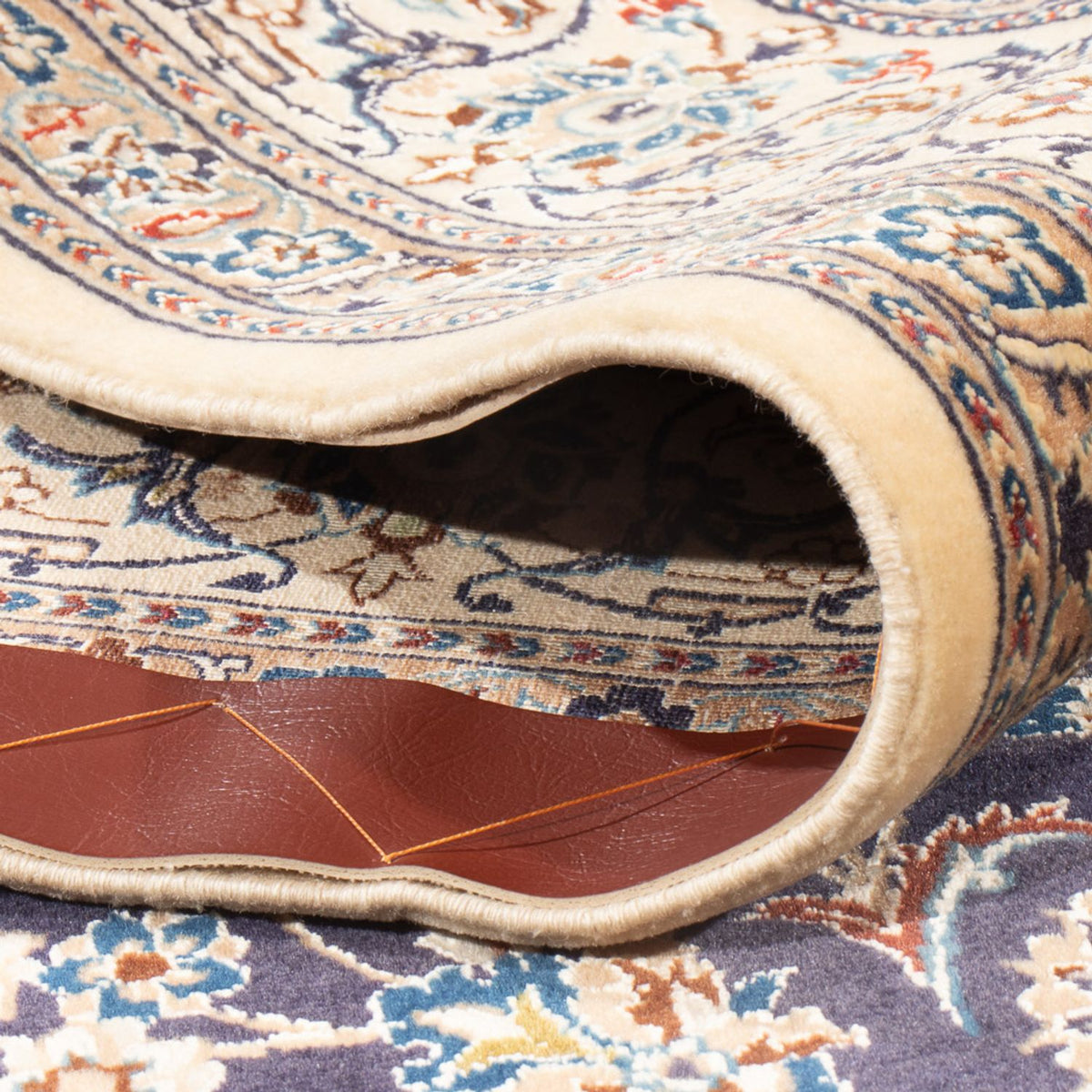 Perzisch tapijt - Nain - Premium - 188 x 130 cm - donkerblauw