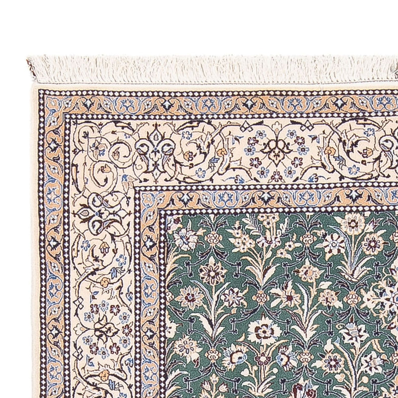 Perzisch tapijt - Nain - Premium - 205 x 130 cm - mintgroen