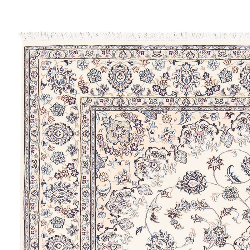 Perzisch tapijt - Nain - Premium - 208 x 130 cm - crème