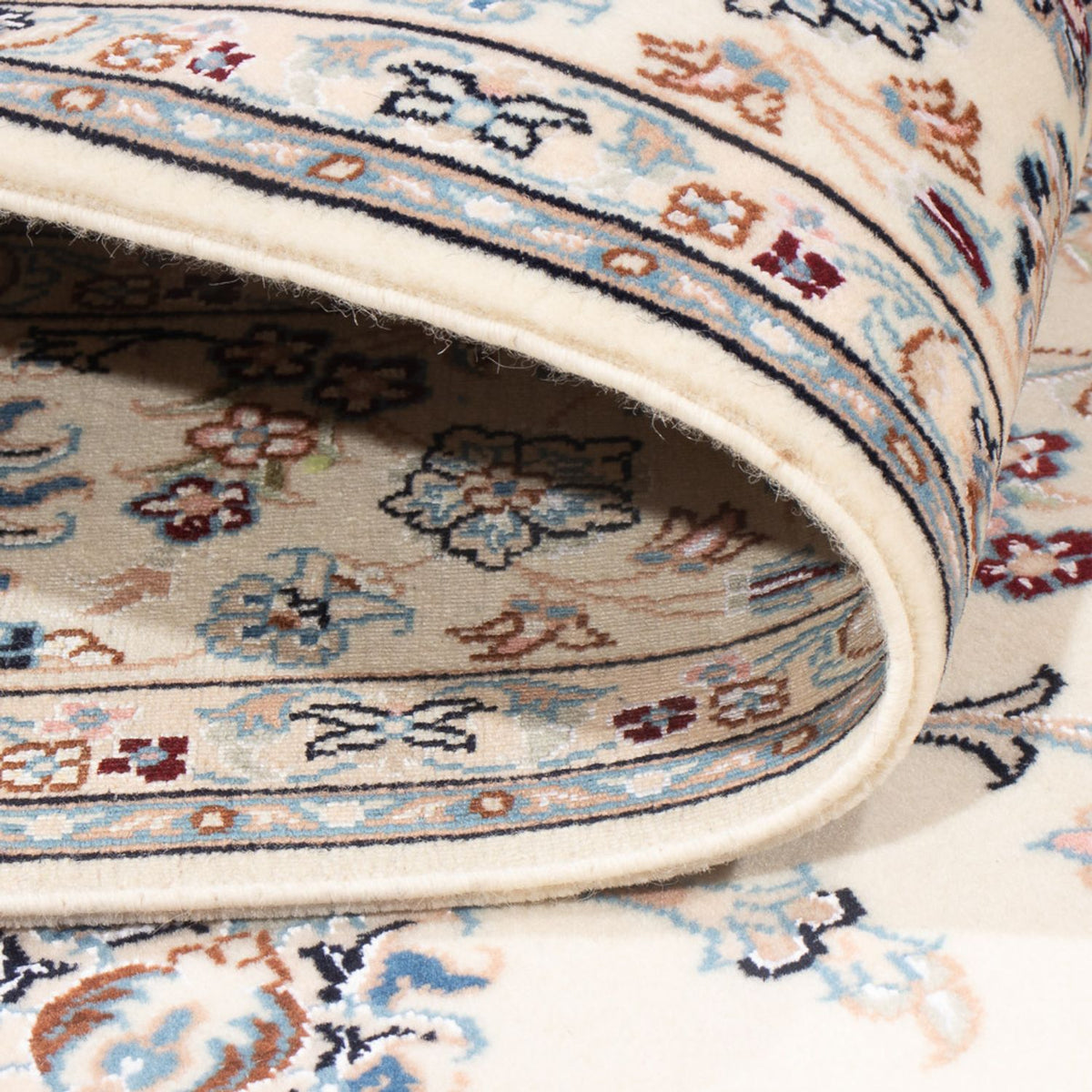 Perzisch tapijt - Nain - Premium - 208 x 130 cm - crème