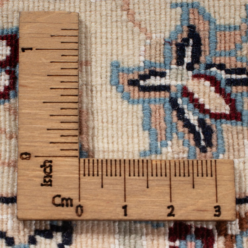 Perzisch tapijt - Nain - Premium - 208 x 130 cm - crème