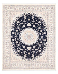 Perzisch tapijt - Nain - Premium - 198 x 132 cm - donkerblauw