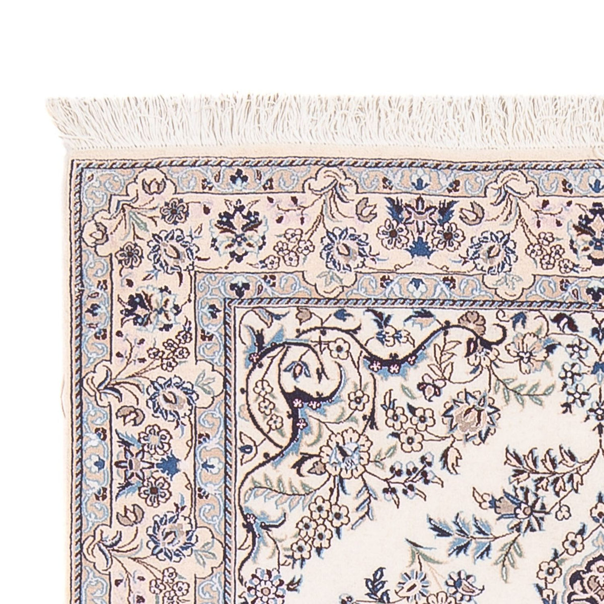 Perzisch tapijt - Nain - Premium - 146 x 100 cm - crème