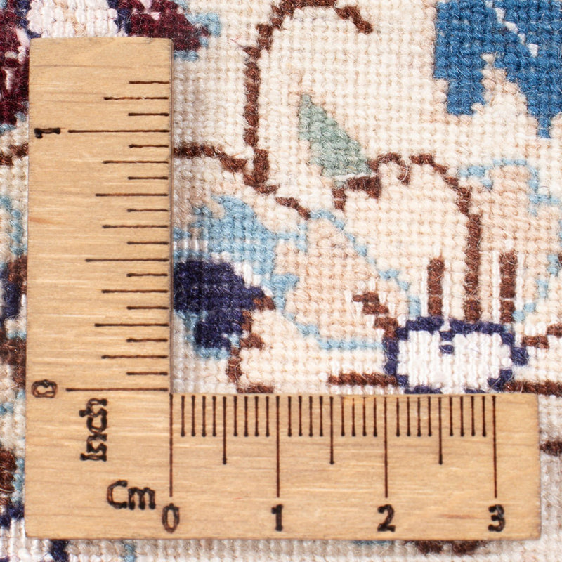 Perzisch tapijt - Nain - Premium - 146 x 100 cm - crème