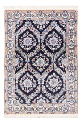 Perzisch tapijt - Nain - Premium - 142 x 98 cm - donkerblauw