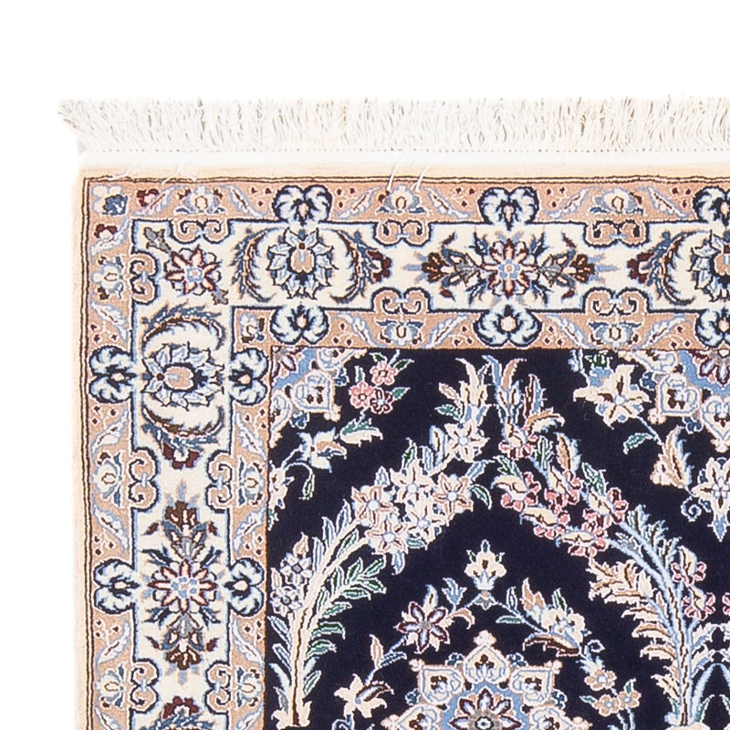 Perzisch tapijt - Nain - Premium - 142 x 98 cm - donkerblauw