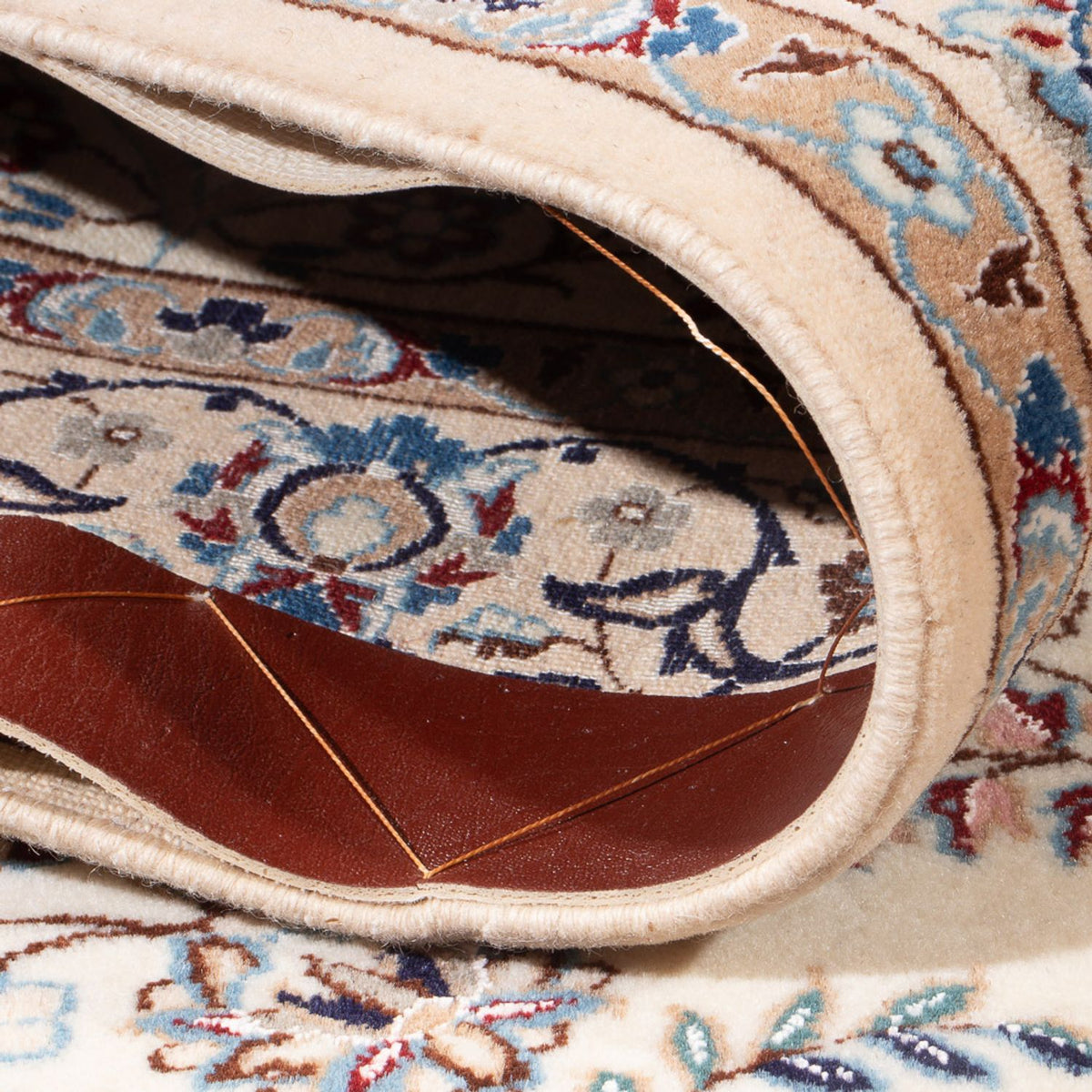 Perzisch tapijt - Nain - Premium - 132 x 98 cm - crème