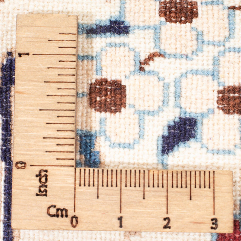 Perzisch tapijt - Nain - Premium - 132 x 98 cm - crème