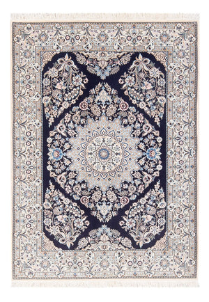 Perzisch tapijt - Nain - Premium - 147 x 104 cm - donkerblauw