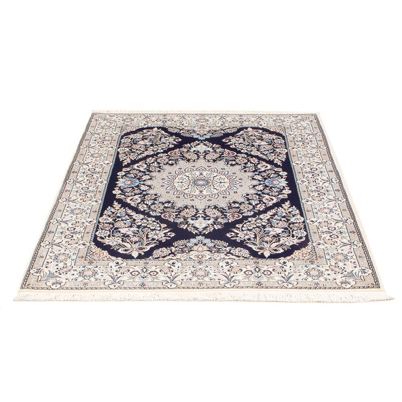 Perzisch tapijt - Nain - Premium - 147 x 104 cm - donkerblauw