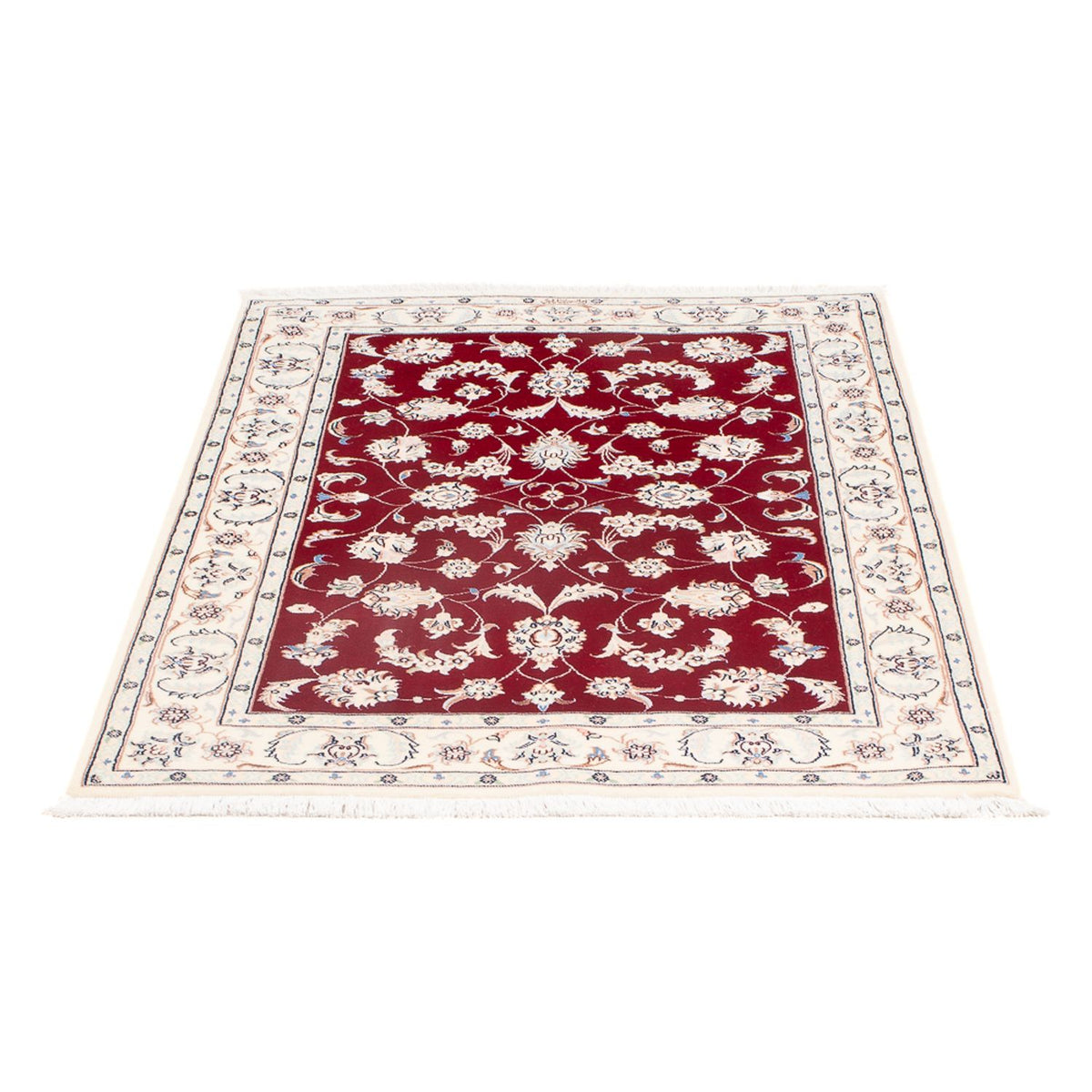 Perzisch tapijt - Nain - Premium - 126 x 84 cm - rood