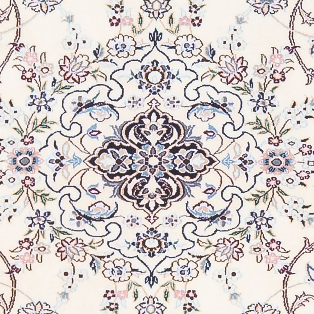 Perzisch tapijt - Nain - Premium - 151 x 100 cm - crème