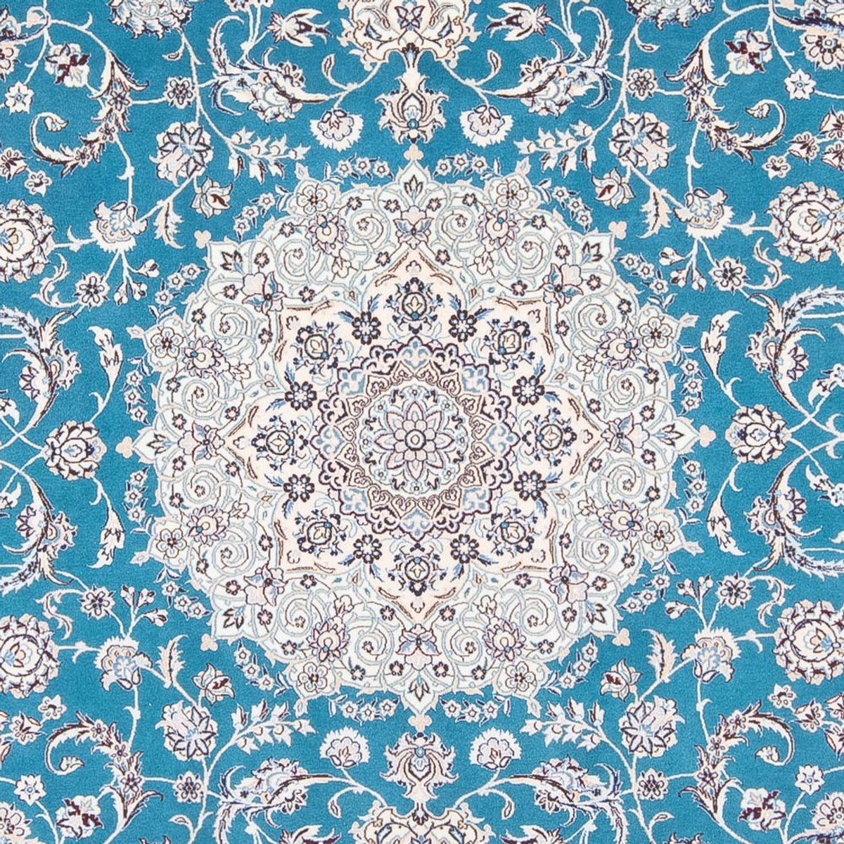 Perzisch tapijt - Nain - Premium - 308 x 208 cm - blauw