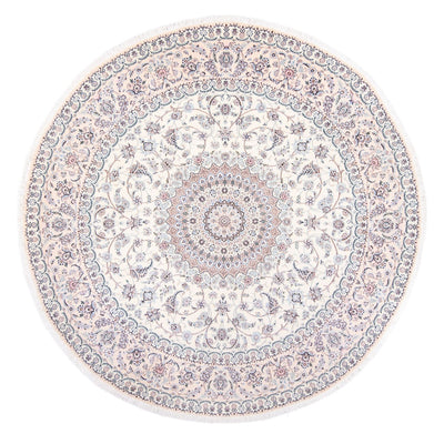 Nain - 6La Tapijt 247x247cm - Perzisch tapijt - crème