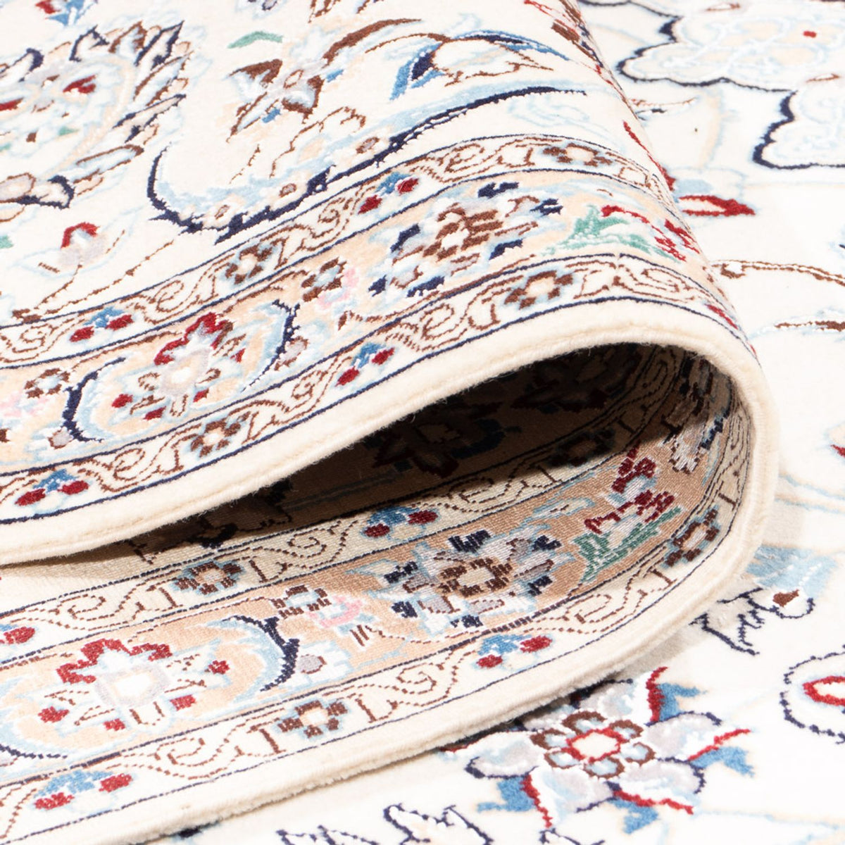 Perzisch tapijt - Nain - Premium - 260 x 257 cm - crème