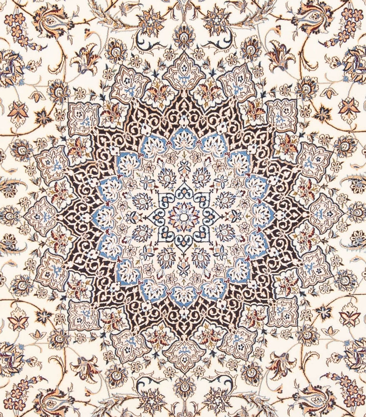 Perzisch tapijt - Nain - Premium - 373 x 262 cm - crème