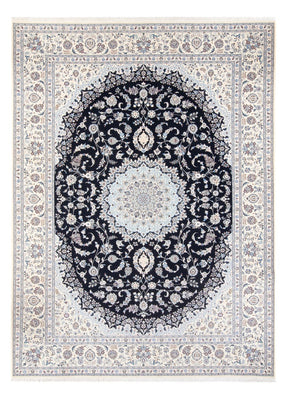 Perzisch tapijt - Nain - Premium - 345 x 252 cm - donkerblauw