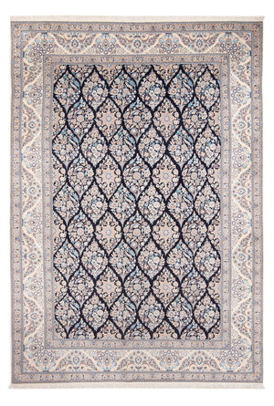 Perzisch tapijt - Nain - Premium - 302 x 200 cm - donkerblauw