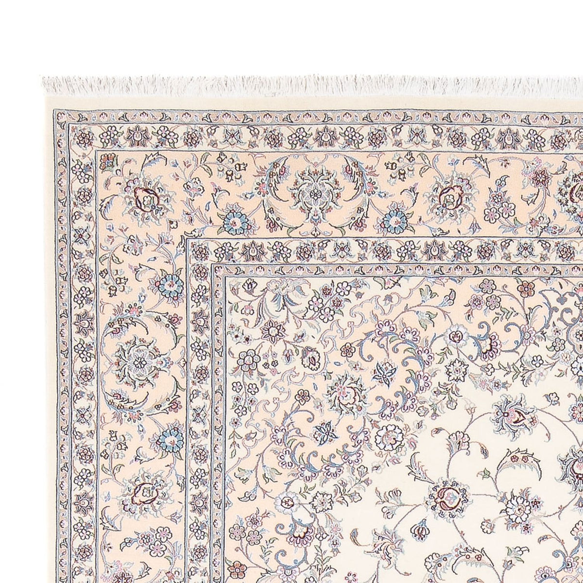 Perzisch tapijt - Nain - Premium - 302 x 200 cm - crème