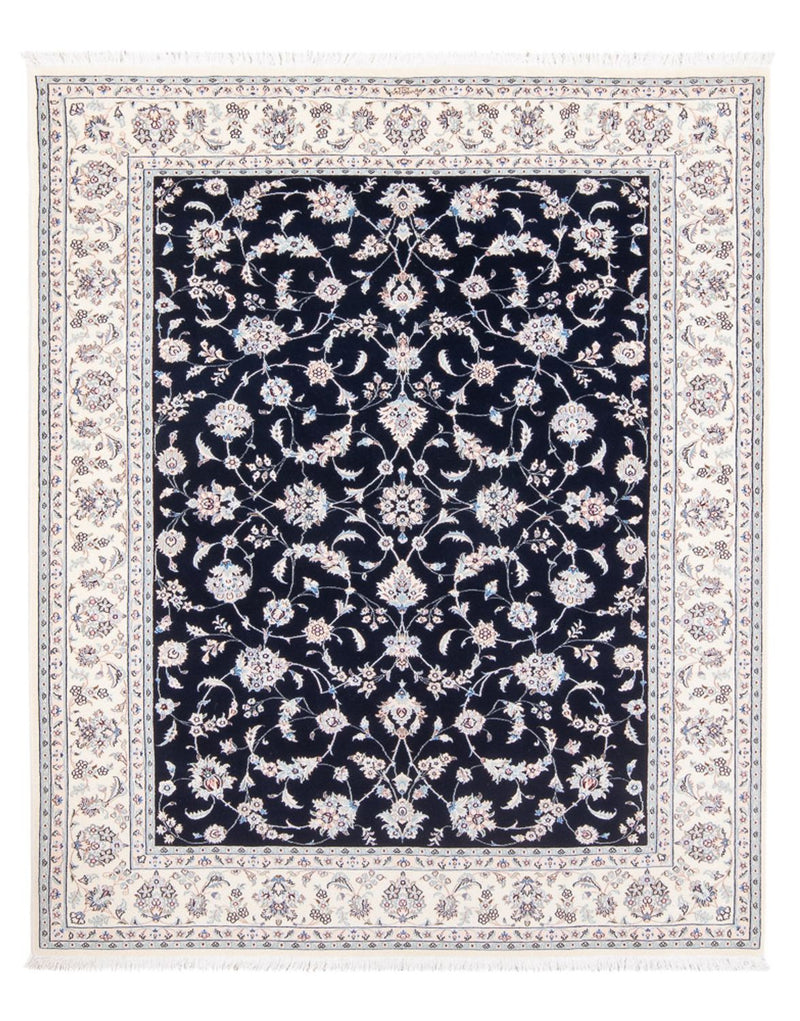 Perzisch tapijt - Nain - Premium - 203 x 151 cm - donkerblauw