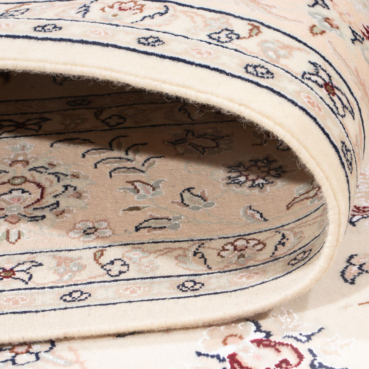 Perzisch tapijt - Nain - Premium - 198 x 150 cm - crème