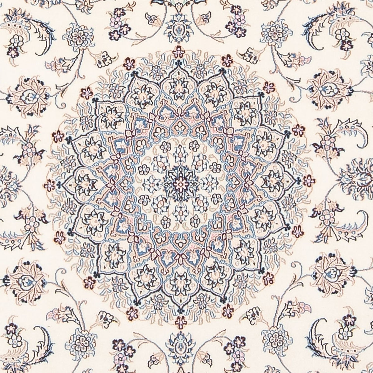 Perzisch tapijt - Nain - Premium - 205 x 135 cm - crème