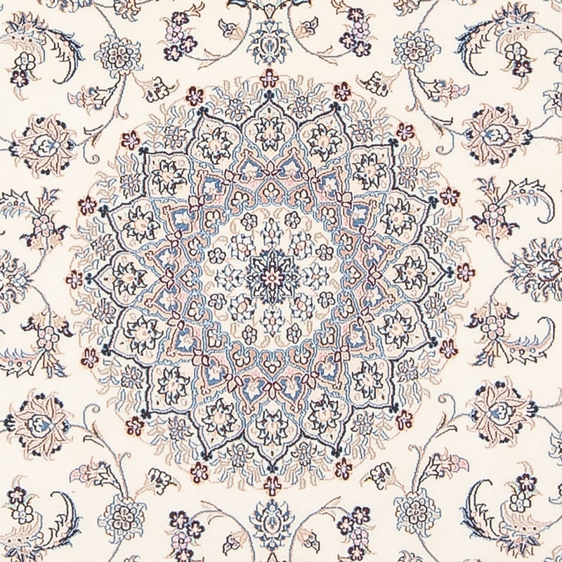 Perzisch tapijt - Nain - Premium - 205 x 135 cm - crème