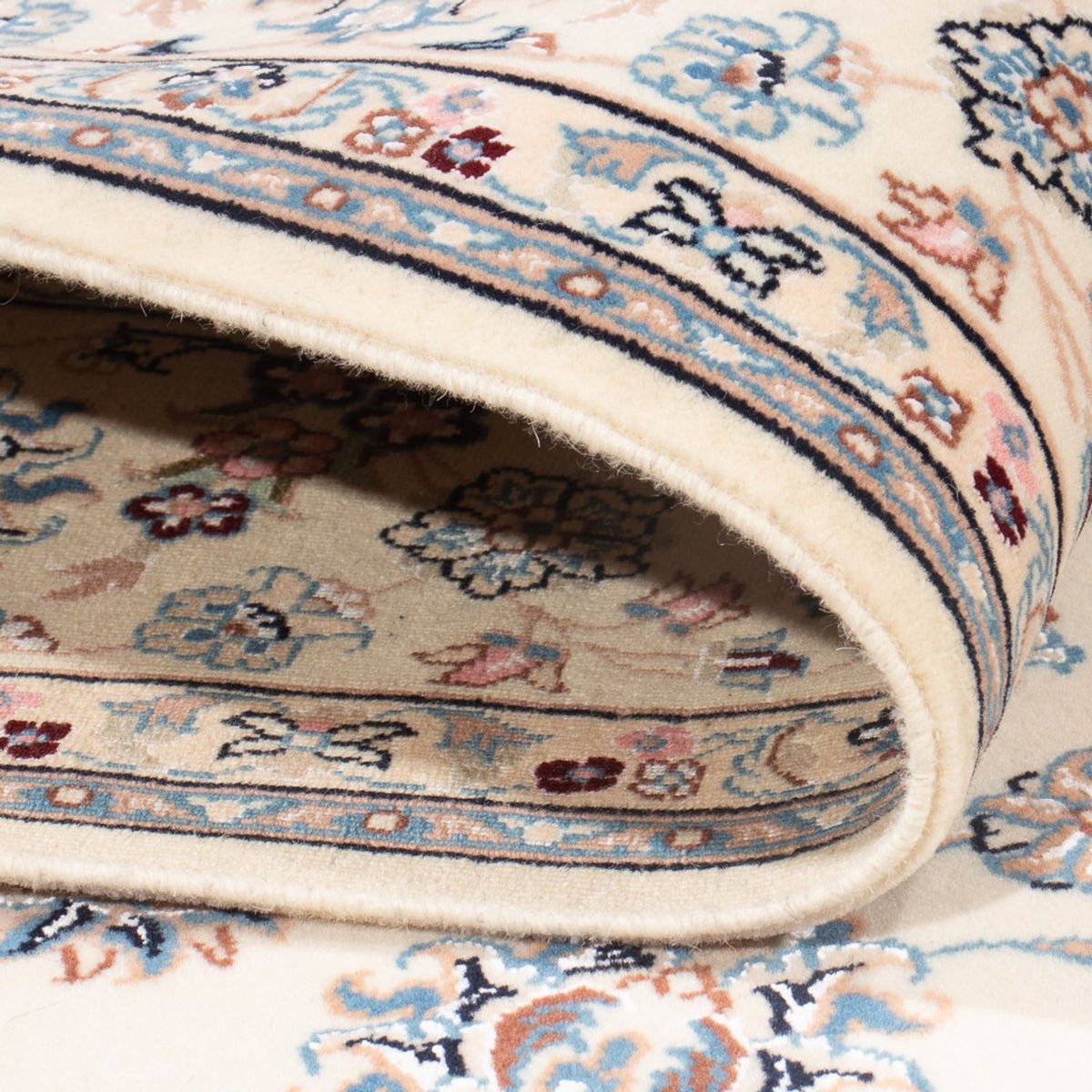 Perzisch tapijt - Nain - Premium - 205 x 135 cm - crème