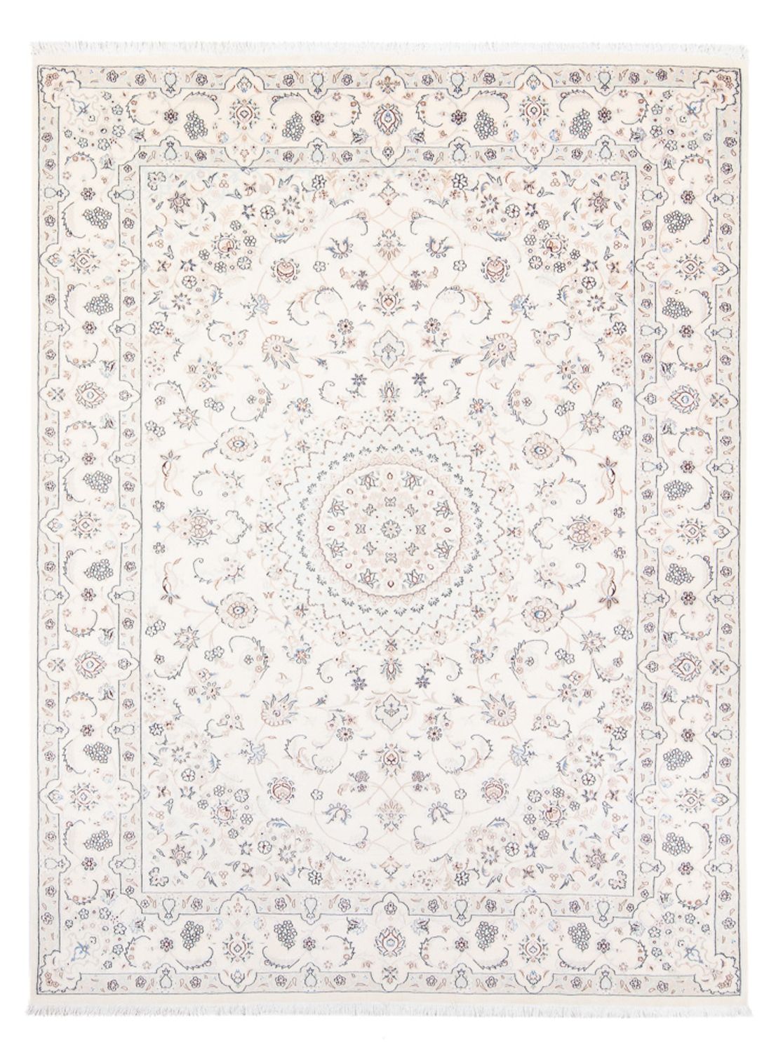 Perzisch tapijt - Nain - Premium - 236 x 170 cm - crème