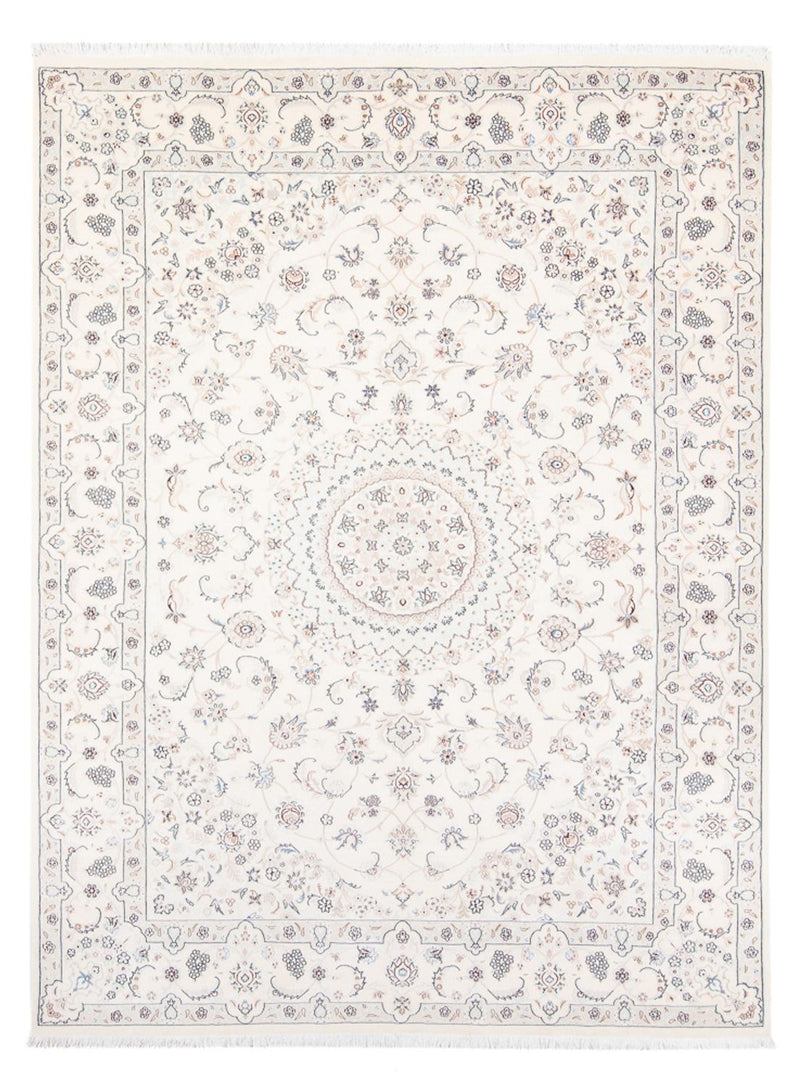 Perzisch tapijt - Nain - Premium - 236 x 170 cm - crème