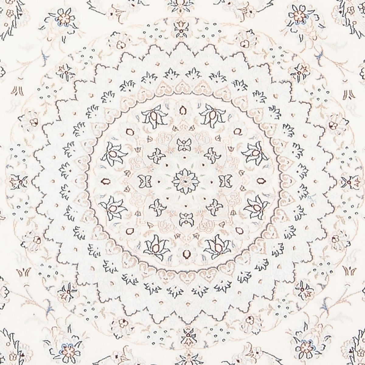 Perzisch tapijt - Nain - Premium - 236 x 170 cm - crème