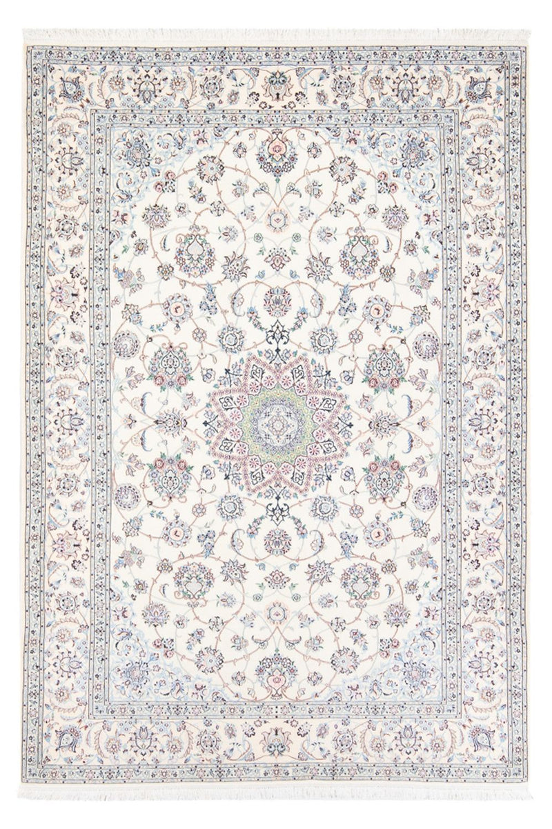 Perzisch tapijt - Nain - Premium - 240 x 155 cm - crème