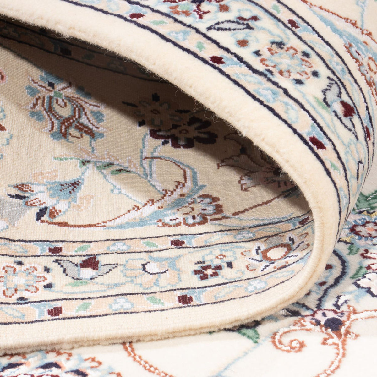 Perzisch tapijt - Nain - Premium - 240 x 155 cm - crème