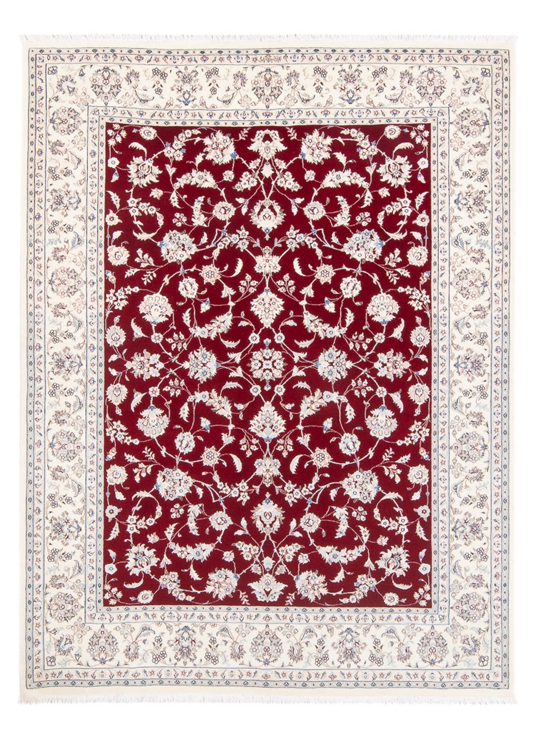 Perzisch tapijt - Nain - Premium - 195 x 155 cm - rood