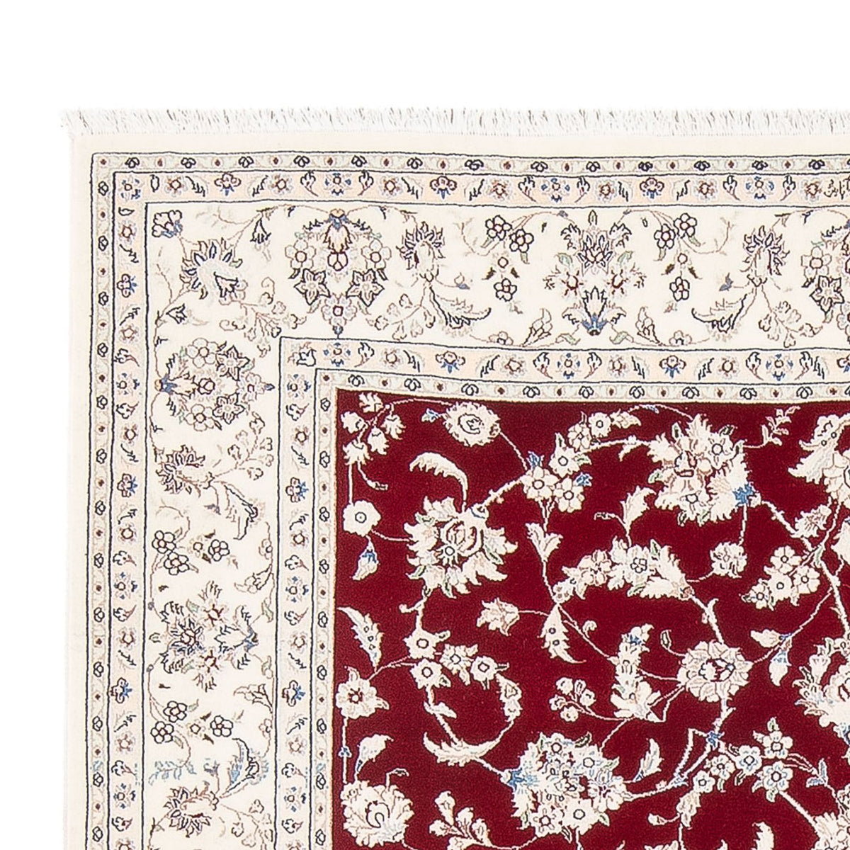 Perzisch tapijt - Nain - Premium - 195 x 155 cm - rood