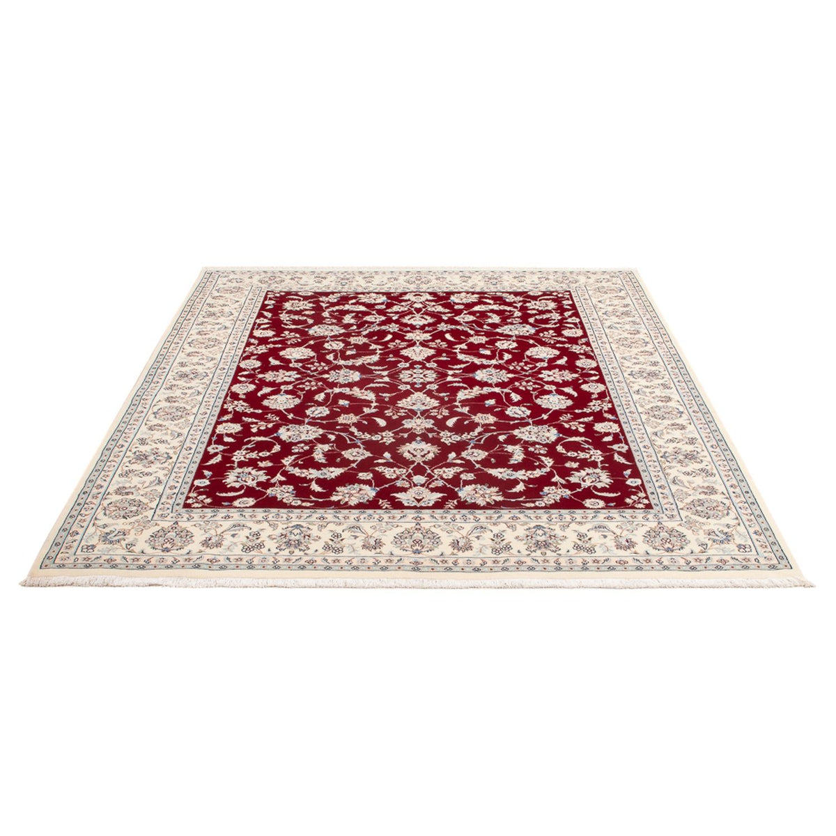 Perzisch tapijt - Nain - Premium - 195 x 155 cm - rood