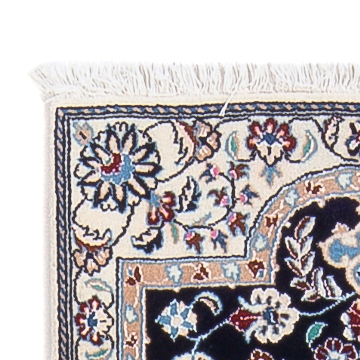 Loper Perzisch tapijt - Nain - Premium - 196 x 50 cm - donkerblauw